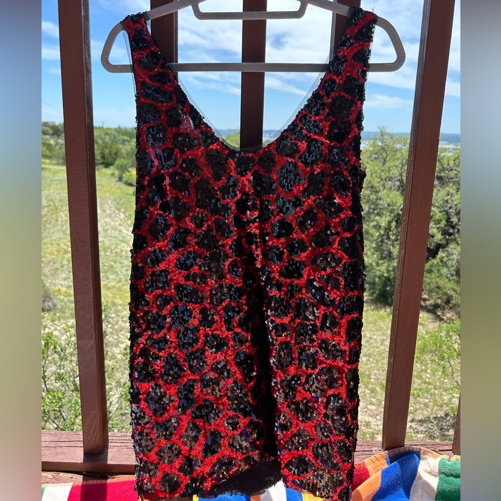 Zara sequins dress